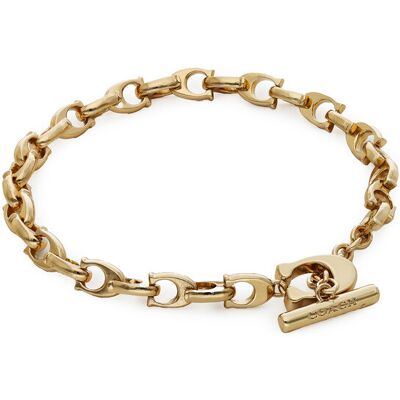 Coach Armband 37376745GLD710 Goldfarben NOSIZE female Coach Armband 37376745GLD710 Goldfarben NOSIZE female