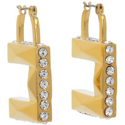 Elisabetta Franchi Ohrringe OR-05M-41E2-V170 Goldfarben NOSIZE female Elisabetta Franchi Ohrringe OR-05M-41E2-V170 Goldfarben NOSIZE female