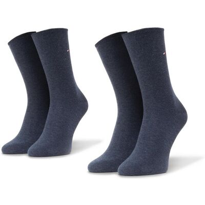 Tommy Hilfiger Lange Socken 371221356 Dunkelblau 35_38 female Tommy Hilfiger Lange Socken 371221356 Dunkelblau 35_38 female