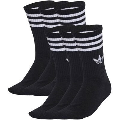 adidas Lange Socken 3-Stripes JV7411 Schwarz 46_48 unisex adidas Lange Socken 3-Stripes JV7411 Schwarz 46_48 unisex
