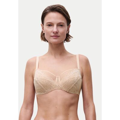 Chantelle Bügel-BH Floral Touch C94210 Beige 85G female Chantelle Bügel-BH Floral Touch C94210 Beige 85G female