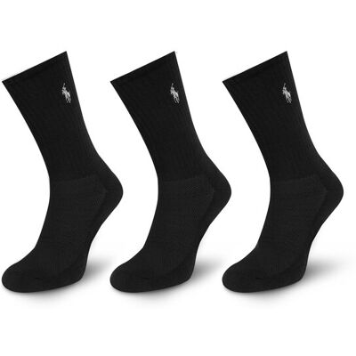 Polo Ralph Lauren Lange Socken 455918021002 Schwarz NOSIZE female Polo Ralph Lauren Lange Socken 455918021002 Schwarz NOSIZE female