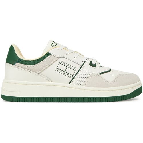 Tommy Jeans Sneakers Tjw Retro Basket Washed Suede EN0EN02773 Weiß 41 female