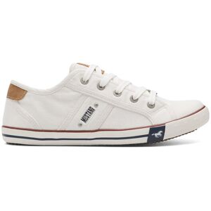 Mustang Sneakers aus Stoff 1099-310 Weiß 37 female Mustang Sneakers aus Stoff 1099-310 Weiß 37 female