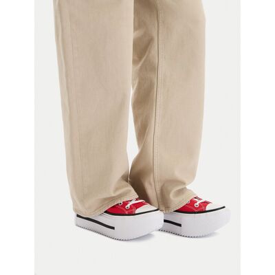 Converse Sneakers aus Stoff Chuck Taylor All Star Lift Double Stack A15542C Rot 37 female Converse Sneakers aus Stoff Chuck Taylor All Star Lift Double Stack A15542C Rot 37 female