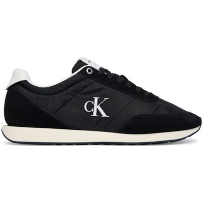 Calvin Klein Jeans Sneakers Retro Runner Ess Mix Mat YM0YM01361 Schwarz 44 male Calvin Klein Jeans Sneakers Retro Runner Ess Mix Mat YM0YM01361 Schwarz 44 male