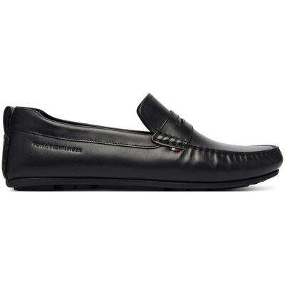 Tommy Hilfiger Mokassins Core Hilfiger Leather Driver FM0FM05790 Schwarz 45 male Tommy Hilfiger Mokassins Core Hilfiger Leather Driver FM0FM05790 Schwarz 45 male