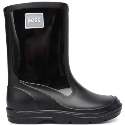 BOSS Gummistiefel J52581 S Schwarz 30 male BOSS Gummistiefel J52581 S Schwarz 30 male