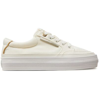 Tommy Hilfiger Sneakers Essential Vulc Textile Sneaker FW0FW08323 Écru 42 female Tommy Hilfiger Sneakers Essential Vulc Textile Sneaker FW0FW08323 Écru 42 female