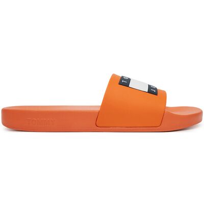 Tommy Jeans Pantoletten Tommy Jeans Pool Slide Ess EM0EM01191 Orange 41 male Tommy Jeans Pantoletten Tommy Jeans Pool Slide Ess EM0EM01191 Orange 41 male