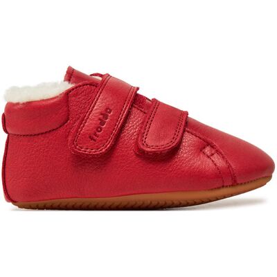 Froddo Schnürschuhe Prewalkers Furry G1130013-6 S Rot 23 unisex Froddo Schnürschuhe Prewalkers Furry G1130013-6 S Rot 23 unisex
