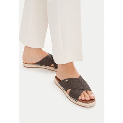 MICHAEL Michael Kors Espadrilles Kenzie 40R6KZFS1B Braun 40 female MICHAEL Michael Kors Espadrilles Kenzie 40R6KZFS1B Braun 40 female