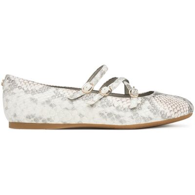 Guess Ballerinas FLTKAL PEL02 Grau 36 female Guess Ballerinas FLTKAL PEL02 Grau 36 female
