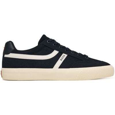 BOSS Sneakers aus Stoff Aiden 50568469 Dunkelblau 46 male BOSS Sneakers aus Stoff Aiden 50568469 Dunkelblau 46 male