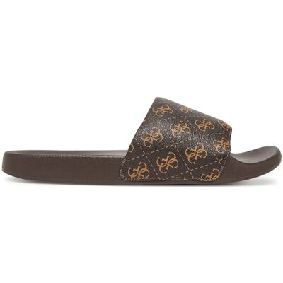 Guess Pantoletten FMJTOKELE19 Braun 43 male Guess Pantoletten FMJTOKELE19 Braun 43 male