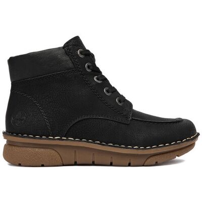 Rieker Schnürschuhe 73303-00 Schwarz 42 female Rieker Schnürschuhe 73303-00 Schwarz 42 female