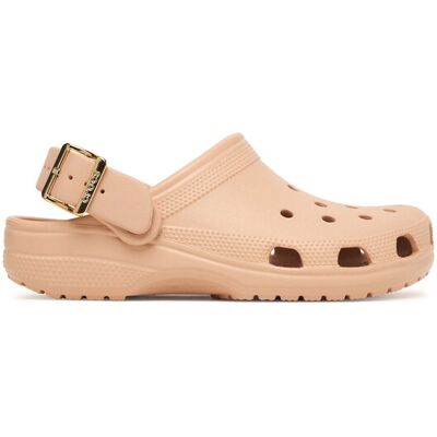 Crocs Pantoletten Classic Metallic Buckle Clog 213543 Rosa 42_43 female Crocs Pantoletten Classic Metallic Buckle Clog 213543 Rosa 42_43 female