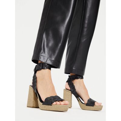 Pepe Jeans Sandalen Lenny Braid PLS90652 Schwarz 41 female Pepe Jeans Sandalen Lenny Braid PLS90652 Schwarz 41 female
