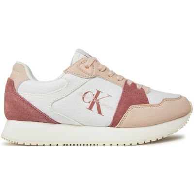 Calvin Klein Jeans Sneakers Runner Low Lace Mix Ml Btw YW0YW01436 Weiß 39 female Calvin Klein Jeans Sneakers Runner Low Lace Mix Ml Btw YW0YW01436 Weiß 39 female