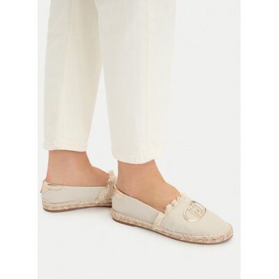 Liu Jo Espadrilles Capri 01 SA6091 TX536 Écru 39 female Liu Jo Espadrilles Capri 01 SA6091 TX536 Écru 39 female