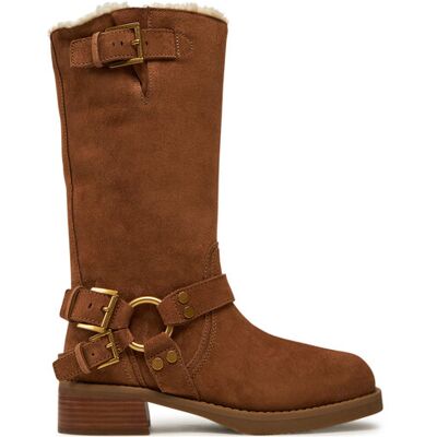 MICHAEL Michael Kors Klassische Stiefel Crosby 40F4CBFB6S Braun 38 female MICHAEL Michael Kors Klassische Stiefel Crosby 40F4CBFB6S Braun 38 female