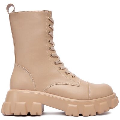 DeeZee Schnürschuhe 1709-1 Beige 40 female DeeZee Schnürschuhe 1709-1 Beige 40 female