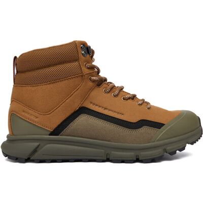 Tommy Hilfiger Schnürschuhe Outdoor Runner Hi Wpm FM0FM05575 Braun 43 male Tommy Hilfiger Schnürschuhe Outdoor Runner Hi Wpm FM0FM05575 Braun 43 male