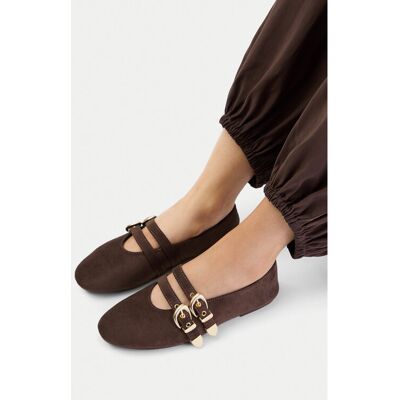 DeeZee Ballerinas CEO-HY82405-1 Braun 41 female DeeZee Ballerinas CEO-HY82405-1 Braun 41 female