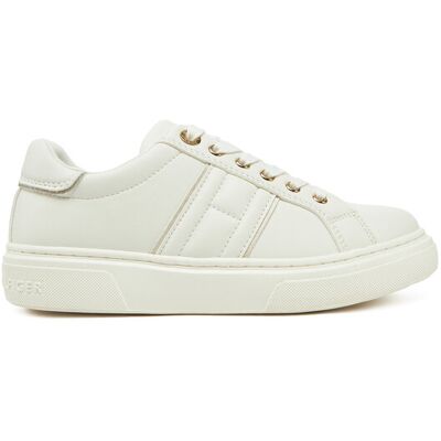 Tommy Hilfiger Sneakers Low Cut Lace-Up Sneaker T3A9-33745-1439 S Weiß 38 female Tommy Hilfiger Sneakers Low Cut Lace-Up Sneaker T3A9-33745-1439 S Weiß 38 female
