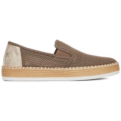 Rieker Espadrilles CEO-L7873-64 Grau 38 female Rieker Espadrilles CEO-L7873-64 Grau 38 female