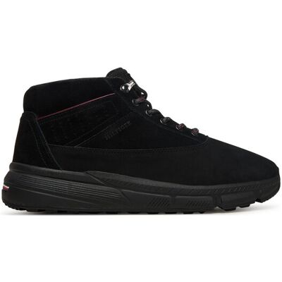 Tommy Hilfiger Schnürschuhe Hilfiger W Nbk Sde Hybrid Boot FM0FM05609 Schwarz 43 male Tommy Hilfiger Schnürschuhe Hilfiger W Nbk Sde Hybrid Boot FM0FM05609 Schwarz 43 male
