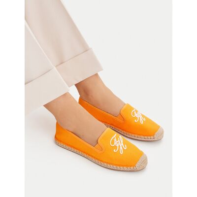 Tommy Hilfiger Espadrilles Th Script Summer Espadrille FW0FW09240 Orange 38 female Tommy Hilfiger Espadrilles Th Script Summer Espadrille FW0FW09240 Orange 38 female