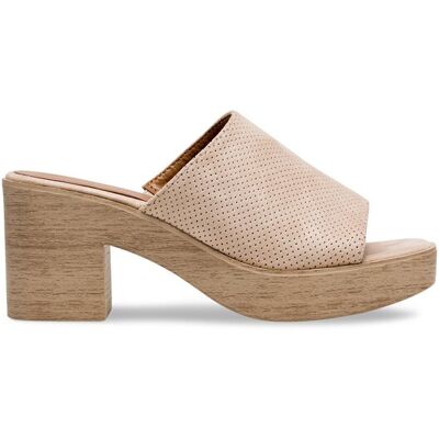 Clara Barson Pantoletten WS2P227-03 Beige 39 female Clara Barson Pantoletten WS2P227-03 Beige 39 female