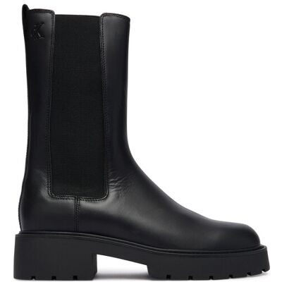 Calvin Klein Klassische Stiefeletten Chunky High Chelsea YW0YW01909 Schwarz 36 female Calvin Klein Klassische Stiefeletten Chunky High Chelsea YW0YW01909 Schwarz 36 female
