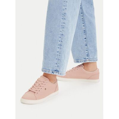 Tommy Hilfiger Sneakers aus Stoff Th Low Profile Vulc Canvas FW0FW09102 Rosa 36 female Tommy Hilfiger Sneakers aus Stoff Th Low Profile Vulc Canvas FW0FW09102 Rosa 36 female