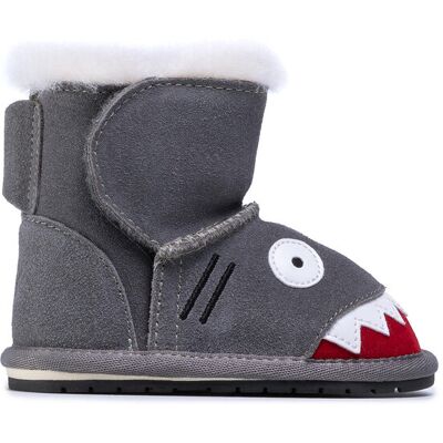EMU Australia Schneeschuhe Shark Walker B12344 Grau 12_18M male EMU Australia Schneeschuhe Shark Walker B12344 Grau 12_18M male