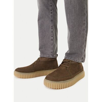 Clarks Schnürschuhe Torhill LaceHi 26183474 Khakifarben 44_5 male Clarks Schnürschuhe Torhill LaceHi 26183474 Khakifarben 44_5 male