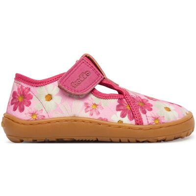 Froddo Hausschuhe Barefoot Canvas T-Bar G1700439-4 M Rosa 24 female Froddo Hausschuhe Barefoot Canvas T-Bar G1700439-4 M Rosa 24 female
