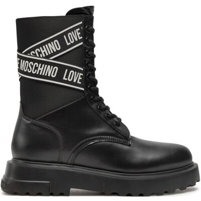 LOVE MOSCHINO Schnürschuhe JA24094G1LIA700A Schwarz 37 female LOVE MOSCHINO Schnürschuhe JA24094G1LIA700A Schwarz 37 female