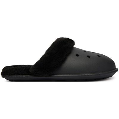 Crocs Hausschuhe Classic Fuzz Scuff 212143 Schwarz 42_43 female Crocs Hausschuhe Classic Fuzz Scuff 212143 Schwarz 42_43 female