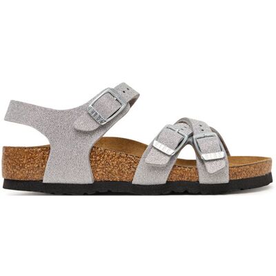 Birkenstock Sandalen Kumba 1030536 S Silberfarben 29 female Birkenstock Sandalen Kumba 1030536 S Silberfarben 29 female