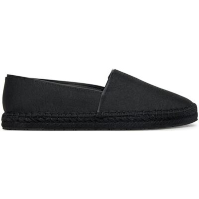 Calvin Klein Espadrilles Flat Espadrille - Jacq HW0HW02467 Schwarz 36 female Calvin Klein Espadrilles Flat Espadrille - Jacq HW0HW02467 Schwarz 36 female