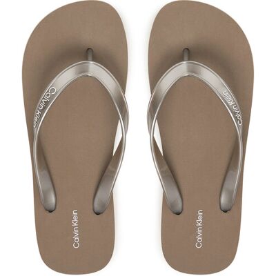 Calvin Klein Zehentrenner Flatform Flip Flop Met Tpu HW0HW03120 Goldfarben 41 female Calvin Klein Zehentrenner Flatform Flip Flop Met Tpu HW0HW03120 Goldfarben 41 female