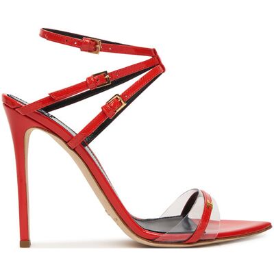 Elisabetta Franchi Sandalen SA49L61E2 Rot 41 female Elisabetta Franchi Sandalen SA49L61E2 Rot 41 female