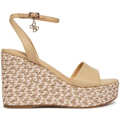 Guess Sandalen FLJERL ELE04 Beige 39 female Guess Sandalen FLJERL ELE04 Beige 39 female