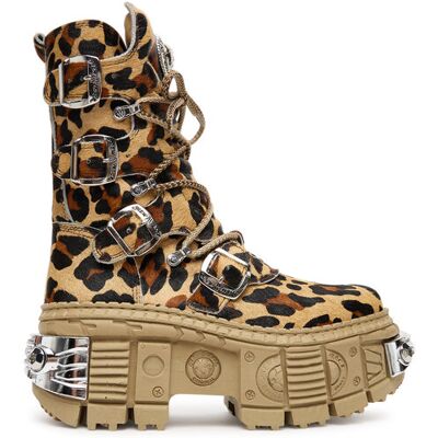 NEW ROCK Schnürschuhe M-WALL373 Beige 36 female NEW ROCK Schnürschuhe M-WALL373 Beige 36 female
