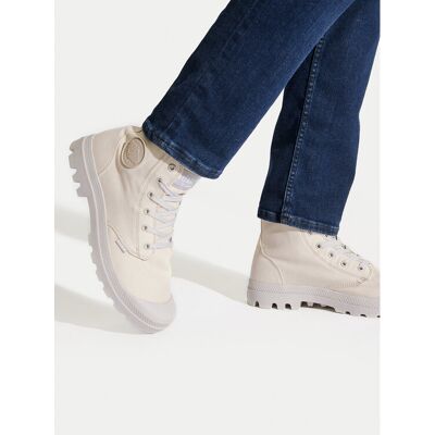 Palladium Schnürstiefeletten Pampa Hi Mono U 73089-056-M Beige 41 unisex Palladium Schnürstiefeletten Pampa Hi Mono U 73089-056-M Beige 41 unisex