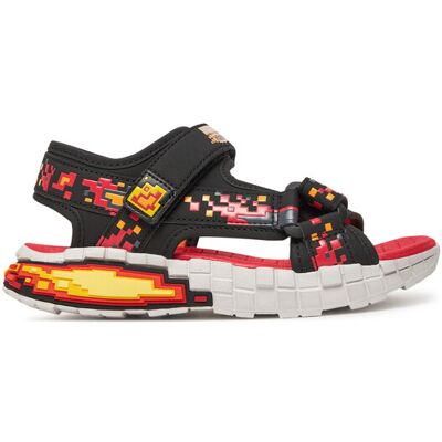 Skechers Sandalen Mega-Splash 4K- 402161L/BKRD Schwarz 35_5 male Skechers Sandalen Mega-Splash 4K- 402161L/BKRD Schwarz 35_5 male