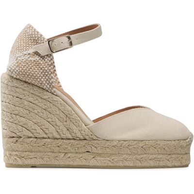 Castañer Espadrilles Chiarita/8ED/001 020983-203 Beige 40 female Castañer Espadrilles Chiarita/8ED/001 020983-203 Beige 40 female