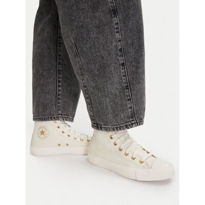 Converse Sneakers aus Stoff Chuck Taylor All Star Gold A12760C Beige 39_5 female Converse Sneakers aus Stoff Chuck Taylor All Star Gold A12760C Beige 39_5 female